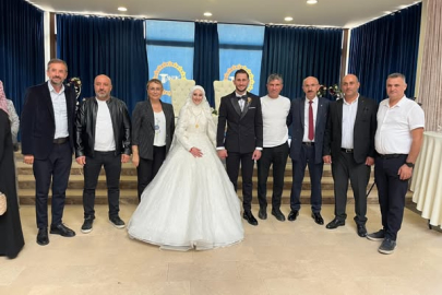 Başkan Fazlaca, Sevde Nur ve Mehmet Ali Ihlamur’un düğününe katıldı