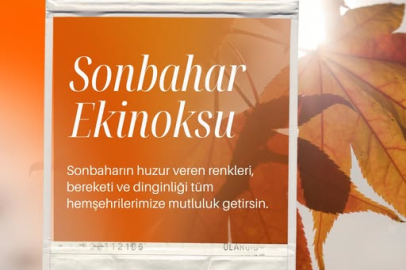 Tavşanlı Belediyesi’nden Sonbahar Ekinoksu mesajı