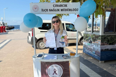 Vatandaşlar prostat kanseri ve lenfomaya karşı bilgilendirildi