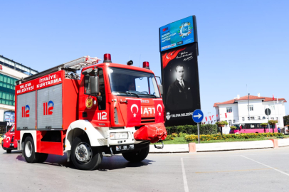 Yalova Belediyesi İtfaiyesi’nden şehir turu