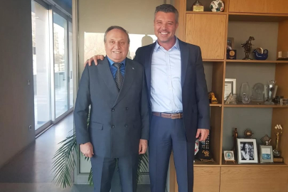 Kenan Engin Sadettin Saran’ı tebrik etti