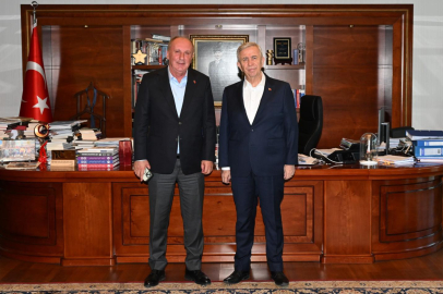 Yalovalı Muharrem İnce Mansur Yavaş ile bir araya geldi