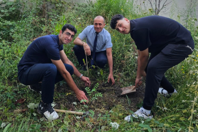Yalovalı öğrenciler Yeşil Vatan için el ele!