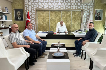 Öz Sağlık-İş Sendikası'ndan Yalova İl Milli Eğitim Müdürü Aytekin Yılmaz’a ziyaret