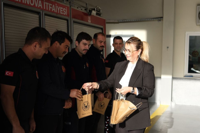 Başkan Fazlaca itfaiye personelleriyle bir araya geldi