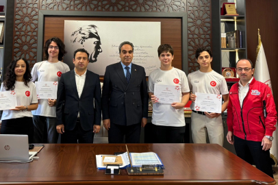 AVSIM Takımına teşekkür belgesi takdim edildi