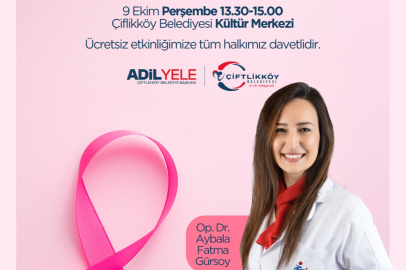 Çiftlikköy Belediyesi’nden meme kanseri semineri