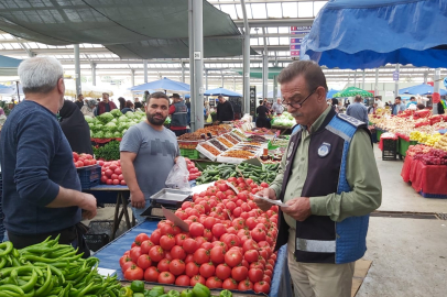 Zabıta ve Hal Müdürlüğünden yol denetimi