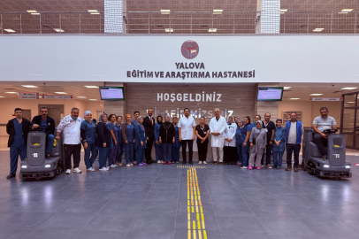Yalova Eğitim ve Araştırma Hastanesi’nde karekod temizlik bildirimi uygulaması başlatıldı