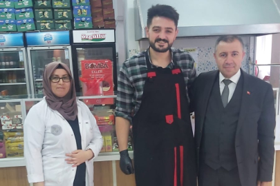 Işılak, kantinci esnafını ziyaret etti