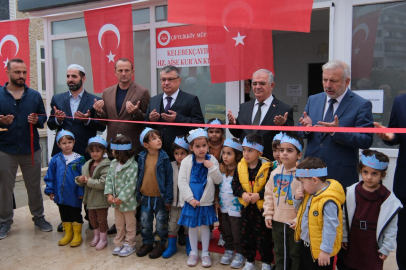Başkan Yele, Kelebek Çayırı Kur’an Kursu’nun açılışına katıldı