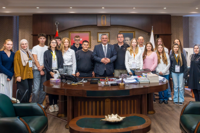 Kardeş şehir Rottenburg’dan Başkan Gürel’e ziyaret