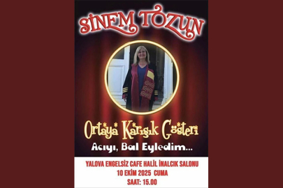 Sinem Tozun’dan Yalova’da kahkaha dolu bir gösteri