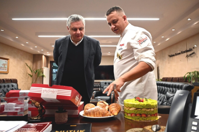 MasterChef Engin Yılmaz Başkan Gürel ile buluştu