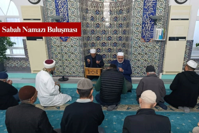 Yalova’da sabah namazı buluşmaları devam ediyor