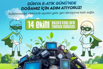 Yalova Belediyesi ve Teknosa’dan çevre dostu iş birliği