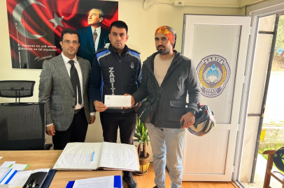 Zabıta kayıp eşyaları saatler içerisinde buldu