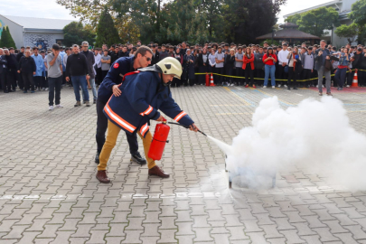 13 Ekim Dünya Afet Risklerinin Azaltılması Günü’nde tatbikat gerçekleştirildi