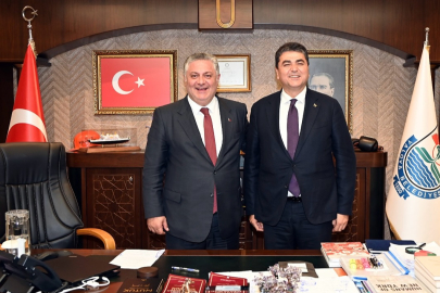 DP Genel Başkanı Uysal, Mehmet Gürel’i ziyaret etti