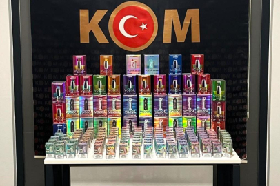 Yalova’da 600 adet elektronik sigara yakalandı! 1 gözaltı