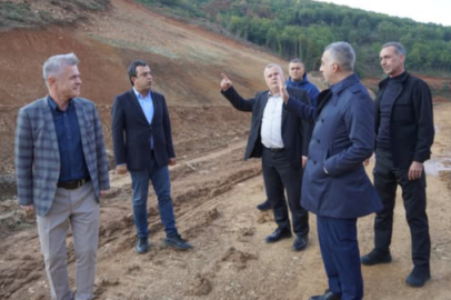 Başkan Arslan, 5 Milyon Metreküplük Baraj Projesi’ni yerinde incelendi