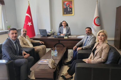 Yalova’da Uzmanlar Koleji heyetinden Vali Yardımcısı Osman Sarı’ya ziyaret