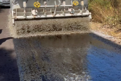 Köy yolları kışa hazırlanıyor