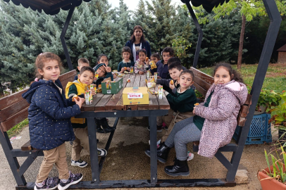 Minik kalpler minik dostlar ile buluştu