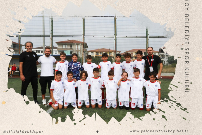 Çiftlikköy’ün minikleri sezona galibiyetle başladı