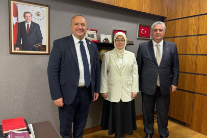 Gürel ve Kurt Vekil Akyol'u ziyaret etti