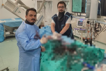 Yalova’da bir ilk! 58 yaşındaki hastanın beyin anevrizması tedavi edildi