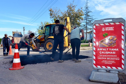 Mehmet Durman Caddesi’nde yama çalışması yapıldı