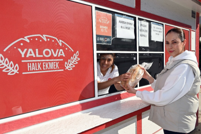 Yalova’da Halk Ekmek bugüne kadar 596 bin ekmek sattı