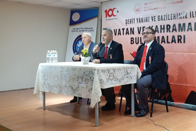 Gaziler öğrencilerle buluştu