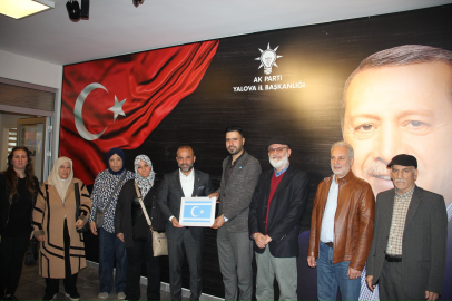 Türkmen Cephesi’nden Umut Güçlü’ye ziyaret