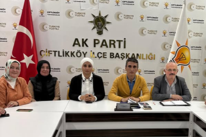 AK Parti Çiftlikköy İlçe Başkanlığı, mahalle toplantısını gerçekleştirdi