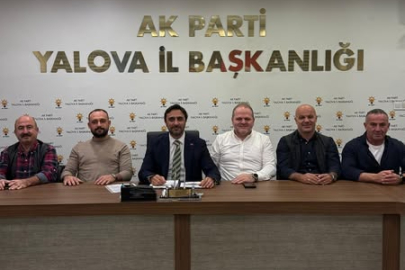 AK Parti Yalova Haftalık Yönetim Kurulu toplantısını gerçekleştirdi