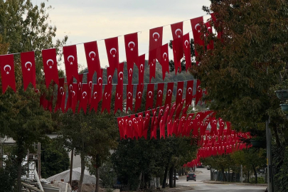 Kadıköy sokakları bayraklarla donatıldı