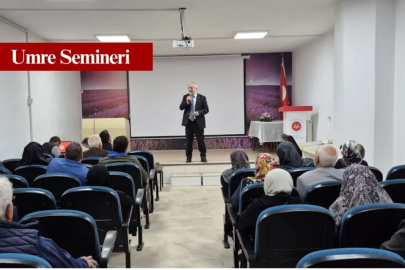 Yalova İl Müftülüğü’nde Umre semineri düzenledi