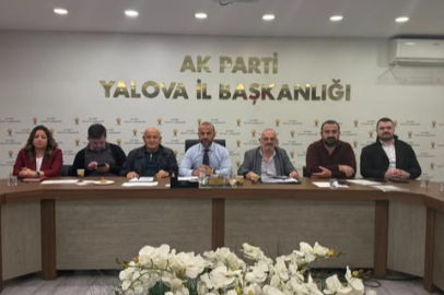 AK Parti Yalova’da Haftalık Olağan Yönetim Kurulu Toplantısı gerçekleştirildi