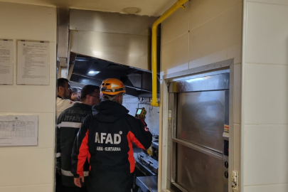 Termal TBMM lojmanlarında korkutan yangın