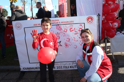 Bayramın coşkusunu aileleriyle birlikte yaşadılar