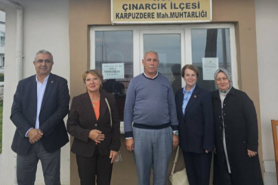 CHP Çınarcık Örgütü muhtarlarla buluştu