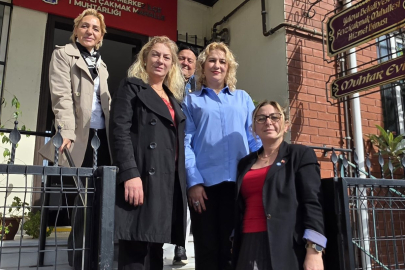 İYİ Parti Yalova Merkez İlçe Teşkilatı Kübra Uzunok’u ziyaret etti