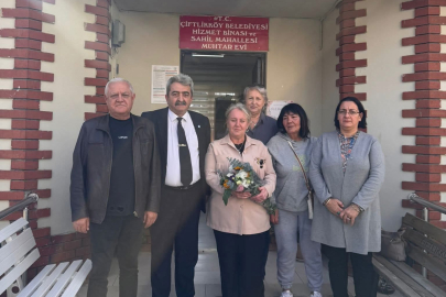 İYİ Parti Çiftlikköy'den kadın muhtarlara ziyaret