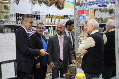 Esnafın sorunlarını dinlediler