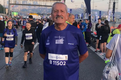 Sefa Küçükali 47. İstanbul Avrasya Maratonu’nda koştu