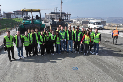 Yalova Üniversitesi öğrencilerinden Yalova OSB’ye teknik gezi