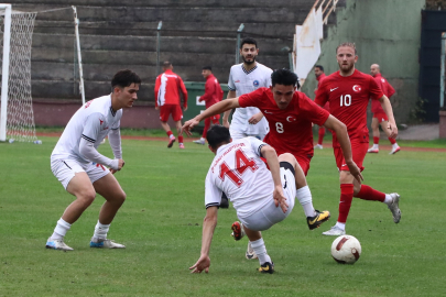 Çiftlikköy Belediyespor Milli Takımla yenişemedi