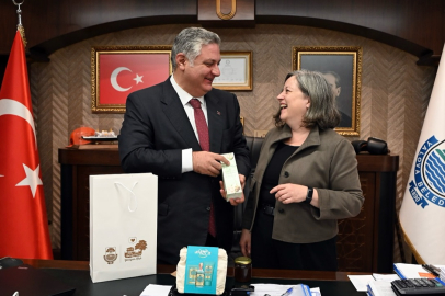 Gürel ve Grienberger kardeşlik bağlarına vurgu yaptı